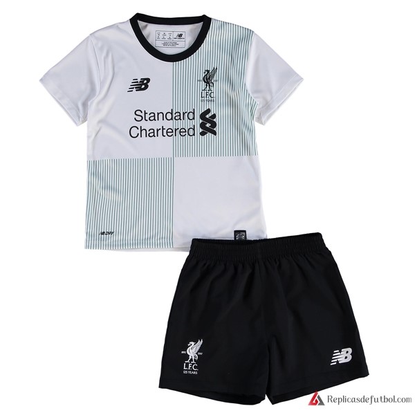 Camiseta Liverpool Niño Segunda equipación 2017-2018